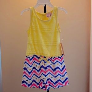 Little Lass Crocheted Kids Romper